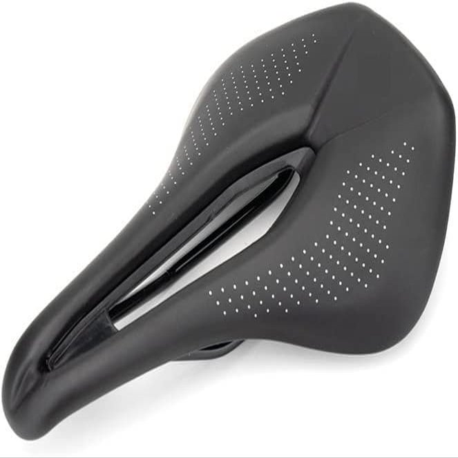 DULASP Bicycle seat Road Bike Saddles PU Ultralight Hollow Comfortable Seat Cushion Bike Racing Saddle Parts Components