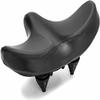 DULASP Bike Seat Oversized Bicycle Saddle Most Comfortable Replacement Bicycle Saddle Wide Soft Padded Bike Saddle for Bike view 1