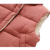 EISHOW 1-5T Toddler Kids Baby Girl Boy Sleeveless Vest Waistcoat Warm Puffer Jacket Outwear with Zipper Snowsuit Winter Coat view 4