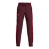 Under Armour Boys Sportstyle Woven Pants, (600) Dark Maroon/Beta/Beta, Medium view 1