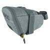 EVOC SEAT BAG TOUR, small saddle bag (high-quality saddle bag, wear-resistant storage bag, size: M, dimensions: 8.5 x 15 x 9.5 cm, volume: 0.5 l), Steel view 1