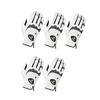 HIRZL Trust Hybrid  Mens All Weather Golf Glove | Kangaroo Leather | Ultimate Grip and Ergonomic Fit, Small, Worn on Right Hand - (Pack of 5) view 1