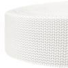 Country Brook Design - 1 1/2" Heavy Polypropylene Webbing Strap - 900 LB Tensile Strength - Soft & Flexible, Versatile Strap for Outdoor Use - 50 Yards, White view 3