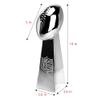 Spire Designs Fantasy Football Trophy - Chrome Replica Championship Trophy - First Place Winner Award for League - 14 inches view 3