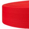 Country Brook Design - 1 1/2" Heavy Polypropylene Webbing Strap - 900 LB Tensile Strength - Soft & Flexible, Versatile Strap for Outdoor Use - 50 Yards, Red view 3