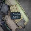 Been Nowhere Done Nothing PVC Rubber Morale Patch  Hook Backed by NEO Tactical (Black) view 2