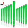 Karma Neion II Green Men's Standard Golf Grip Kit with 13 Golf Grips, Tape Strips, Solvent, Rubber Shaft clamp view 1