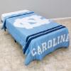 College Covers Everything Comfy North Carolina Tar Heels Reversible Big Logo Soft and Colorful Comforter, Queen view 1