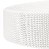 Country Brook Design - 1 1/2" Heavy Polypropylene Webbing Strap - 900 LB Tensile Strength - Soft & Flexible, Versatile Strap for Outdoor Use - 100 Yards, White view 3