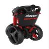 Clicgear Model 4.0 Golf Push Cart, 3-Wheel Foldable Walking Golf Cart (Red) view 2