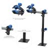 Tefola Bicycle Repair Rack, Bike Repair Stand Wall Mount Rack Bicycle Height Adjustable Clamp Maintenance Workstand view 3