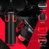 GYMAX Punching Bag Set, 56lbs Prefilled Heavy Duty Boxing Bag for Adults with 12OZ Punching Gloves & Two 95" Hand Wraps, 360Hanging Kick Punching Bag for MMA Karate view 3