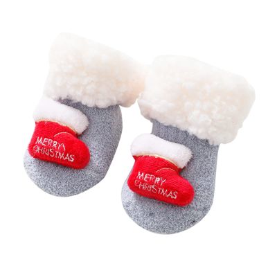 Baby Socks Christmas Socks Toddler Boys Girls Children Socks Soft Sole Non Slip Touched by Nature (B, 0-1 Years Infant)