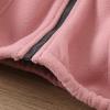 Toddler Kids Boys Girls Long Sleeve Fleece Zippered Hoodie Coat Boys Fall Winter Thicken Warm Jacket (Pink, 5-6 Years) view 4