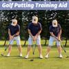 Golf Putting Training Aid, Putting Aid Golf Training Equipment for Perfect Putt, Attaches to Any Putter Shaft view 4