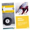 Zerodeko Acrylic Wall-Mounted Skateboard Rack Skateboard Holder for Display and Storage Easy Installation Hanger for Board Types view 3