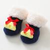 Baby Socks Christmas Socks Toddler Boys Girls Children Socks Soft Sole Non Slip Touched by (Navy, 0-1 Years Infant) view 2