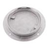 3"(78mm) /4"(102mm) Boat 316 Stainless Steel Deck Plate Waterproof/Access Cover/Deck Plate/Hatch Cover Marine Hardware Fittings with Fasterners (Inside Diameter: 3"(78mm)) view 3