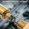 UUQ Laser Bore Sight Green Dot Bore Sighter 223 Rem/ 5.56 NATO Cal, with Three Sets of Batteries (Green Beam Boresighter) view 3