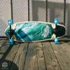 Stella 42 Bamboo Kicktail Flotsam Longboard Complete view 4