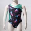Daenrui Kids Girls Printed Splice Gymnastics Leotards with Shorts Set Ballet Dance Unitard Workout swimsuit Dark 6 Years view 3