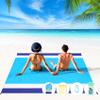 BYDOLL Beach Blanket 10'X9' Waterproof Sandproof Suits1-8 Adults Oversized Lightweight Large Blanket Picnic Mat for Beach Sand Free Travel Camping Hiking Picnic view 1