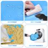BYDOLL Beach Blanket 10'X9' Waterproof Sandproof Suits1-8 Adults Oversized Lightweight Large Blanket Picnic Mat for Beach Sand Free Travel Camping Hiking Picnic view 3