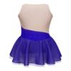 winying Girls Figure Ice Skating Dress Sparkling Shiny Sleeveless Dance Dress Gymnastics Leotard Competition Costume Royal Blue B 12 Years view 2