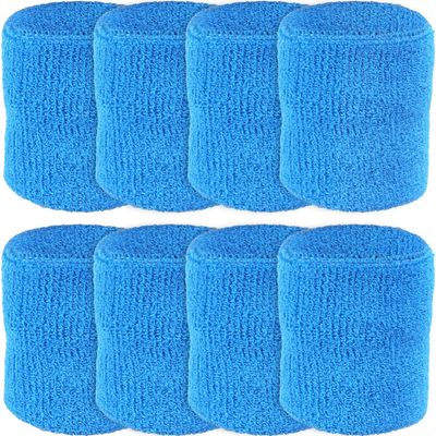BESPORTBLE 8pcs Breathable Wrist Supports for Sports Wrist Braces for Running Basketball Cycling and Comfortable Design for Fitness Enthusiasts