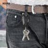 Booms Fishing CC5 Multi-Use Carabiner Clips, 10 Pack 2.7" Small Caribeener Clips, Mini Keychain Caribeaner Clip, Aluminum D Ring Carabiners, Black view 4