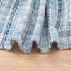 Newborn Infant Baby Girls Boys Plaid Autumn Long Sleeve Coat Jacket Princess Dress Set Clothes Teen (Blue, 3-6 Months) view 4
