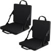 Juexica 2 Pcs Stadium Seats Boat Canoe Kayak Seat Stadium Seats for Bleachers Without Back Support for Indoor Outdoor Sport Events Bleacher Outing Traveling Hiking Fishing Camping view 1
