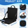 Juexica 2 Pcs Stadium Seats Boat Canoe Kayak Seat Stadium Seats for Bleachers Without Back Support for Indoor Outdoor Sport Events Bleacher Outing Traveling Hiking Fishing Camping view 2