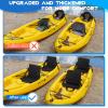 Juexica 2 Pcs Stadium Seats Boat Canoe Kayak Seat Stadium Seats for Bleachers Without Back Support for Indoor Outdoor Sport Events Bleacher Outing Traveling Hiking Fishing Camping view 4