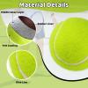 CHEGIF Tennis Training Ball with String, 4 pcs Tennis Trainer Balls Self Practice Trainer Tool, Tennis Ball Training Equipment for Rebound Baseboard Self Tennis Training Tool view 3