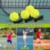 CHEGIF Tennis Training Ball with String, 4 pcs Tennis Trainer Balls Self Practice Trainer Tool, Tennis Ball Training Equipment for Rebound Baseboard Self Tennis Training Tool view 4
