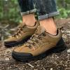 BORAMAX Men's Anti-Skid Cross-Country Travel Shoes Men's Supportive Running Shoes Cushioned Lightweight Athletic Sneakers Brown view 2