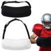 Jiuguva 2 Pcs Football Hand Warmer Pouch with Waist Strap - Unisex Handwarmer Pouch Muff for Football Union Receivers & Coaches(White, Black) view 1