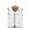 Toddler Baby Boys Girls Winter Sleeveless Cartoon Coat Outwear Warm Coat Vest Winter Jacket for (Blue, 2-3 Years) view 2