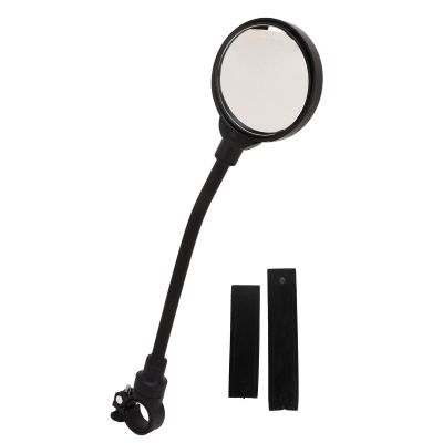 Electric Rearview Mirror 360 Degree Wide Angle Cycling Convex Mirror with Rubber Gaskets Motorbike Scooter Balanceboard Attachments Of A