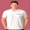 Nerd Polo T Shirt Embroidered Men's Funny Science Shirt (2XL, Red) view 2