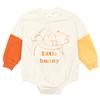 Disney Winnie the Pooh Newborn Baby Boy or Girl French Terry Oversized Sweatshirt Bubble Romper Bodysuit and Hat 6-9 Months view 3