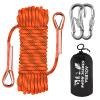 AOLEBA 10.5 mm Static Climbing Rope 10M(32ft) 20M(64ft) 30M(96ft) 50M(160ft) 70M(230ft) Outdoor Rock Climbing Ropes, Escape Rope Ice Climbing Equipment Fire Rescue Parachute Rope view 1