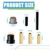Panglong Club Car Precedent Bushing Kit, Front Suspension & Rear Suspension and A Arm Bushing Kits, Polyurethane Bushings Kit Suitable for 2004-Up Precedent, OEM #102506601, 102506401, 102956201 view 2