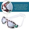 Feiyx Swim Goggles,Wide View Swimming Goggles Waterproof Anti-Fog, Swim Goggles for Indoor and Outdoor Swimming view 3