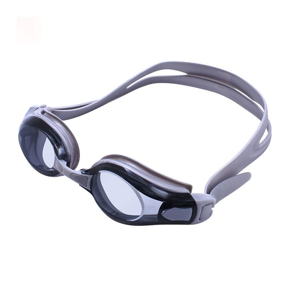 Feiyx Swim Goggle, Anti-Fog, Leak-Proof,Super Comfy,Adult Men Women Youth (Color : Gray)