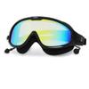 Feiyx Swim Goggles,Wide Goggles No Leaking Anti Fog Glasses with Ear Plugs for Men Women Teen (Color : Black) view 1