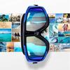 Feiyx Swim Goggles,No Leaking Swimming Goggles, Comfortable Anti-Fog Swimming Goggles for Adult (Color : Blue) view 3