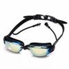 Feiyx Swim Goggles, No Leaking Anti Fog with Ear Plugs,Swim Goggles for Women Men Adult Youth (Color : Black) view 1