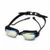 Feiyx Swim Goggles, No Leaking Anti Fog with Ear Plugs,Swim Goggles for Women Men Adult Youth (Color : Black) view 2